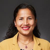 portrait of Sarala Thapa Shrestha, MSN, FNP-C
