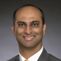 portrait of M.A Ahad Athar, MD