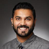 portrait of Joel Sajan, PA